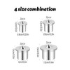 8Pcs Dowel Pin Center Dowel Centre Point Set, Woodworking Alignment