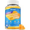 Zinc Glycinate 30 mg Gummies, Chewable Zinc Supplement for Women