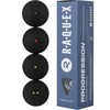 Raquex Progression Squash Balls - Mixed Box of 4 Balls