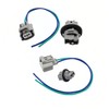 Lskioer 2 Set Turn Signal Socket and Connector Pigtail Lead,