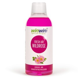 winwinClean Fresh Air Air Purification Concentrate 'Wild Rose' 500 ml I Also Suitable for Prowin Air Bowl