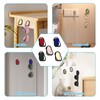 Realand 10 Pack Sunglass Organizer, Hanging Sunglasses Organizer Eyeglass Holder