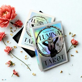 I.I.J Lumina Tarot Cards, Spiritual Modern Tarot, 78 Pieces, Tarot Divination, Japanese Instruction Manual Included, Genuine Product