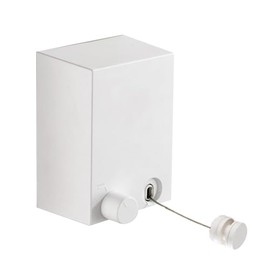 Remarks Japan Indoor Clothes Drying Wire, Room Drying, Clothesline Wire, Extendable, Automatic, Wind, Stylish, Wall Mounted, No Drilling Required, Easy Installation