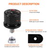 Sresk Motorcycle Fender Rear Seat Bolt 1/4"-20 Thread Screw Nut