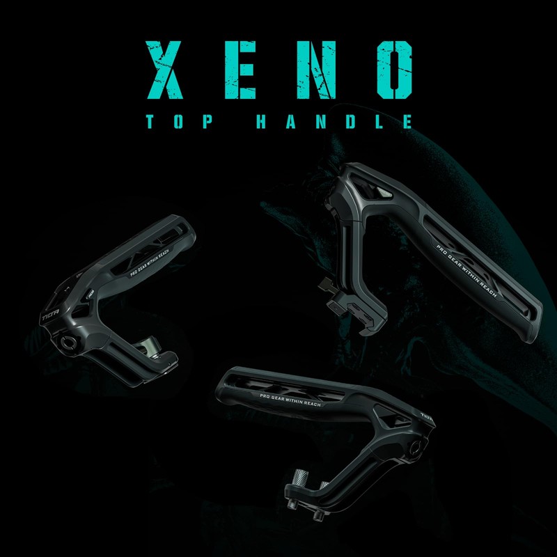 Tilta Xeno Top Handle with Dual 1/4"-20 Screws - Black