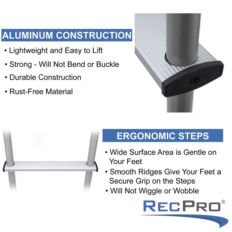 RecPro RV Universal Ladder Extension for Exterior Ladders | 3