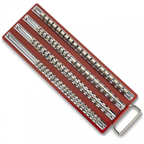 vct LARGE SOCKET STORAGE HOLDER TRAY RAIL RACK TOOL ORGANIZER