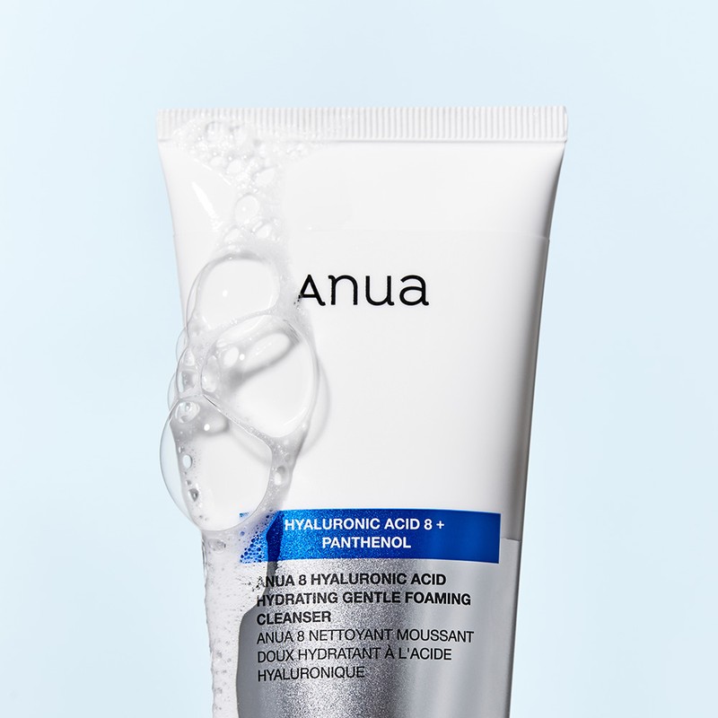Anua 8 Hyaluronic Acid Hydrating Gentle Foaming Cleanser 150ml /