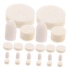 BUGUUYO Professional Jewelry Polishing Kit 75pcs Wool Grinding Heads Set