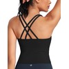 HeyNuts Athletic Zeal Bras for Women, Longline Medium Impact Crop