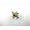 Jet International Energized Unakite Spinning Star Merkaba Pendant 1 Inch