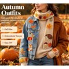 Cute Fall Iron on Patches for Clothes DIY Crafts, 32PCS
