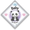 Baby on Board Car Sign with Baby Panda Design, Baby