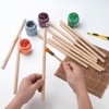 Wooden Dowel Rods Wood Dowels for Crafting, 10PCS 1/2 x