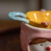 ARFUKA Tea Strainer Tea Filter Ceramic Spice Strainer Tea Strainer
