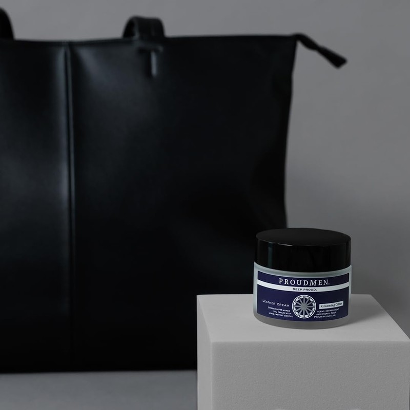 PROUDMEN. Leather Product Cream, Leather Cream, 40g for Shoes, Bags,