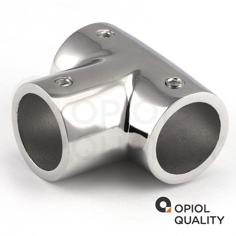 OPIOL QUALITY® Railing T-piece 90° 25 mm made of stainless