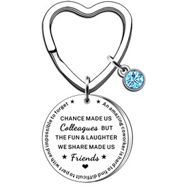 AMZQ Colleague Leaving Gifts Colleague Leaving Keyring Farewell Gifts Going Away Gifts Leaving Present for Colleagues