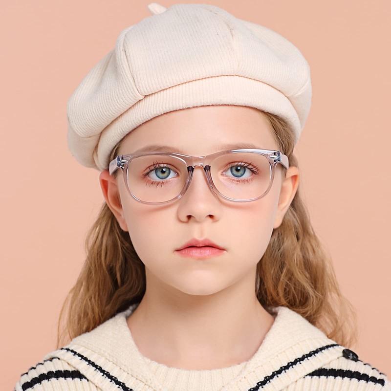 FANNYGO 3 Pack kids Blue Light Blocking Glasses for girls