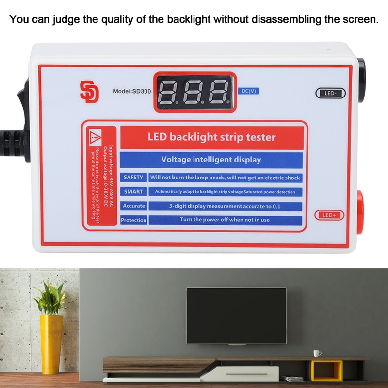 SD300 High Brightness LED Light Bar Tester Free Split Screen