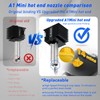 xirbbo TZ-A1 Stainless Steel Nozzle 0.4mm A1 Mini a1 Hotend,Removable