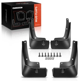 A-Premium Guardabarros guardabarros compatibles con Santa Fe 2019-2021 Sport Utility delantero y trasero 4 piezas