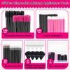 shynek Accesorios de Maquillaje Desechables con Aplicadores de Esponjas Triangulares,