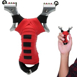 NAYAINOVA Powerful Stainless Steel Base for Outdoor Sports - Professional Leisure Package for Rubber Bands and Clay and Steel Balls - Zwille for Adults