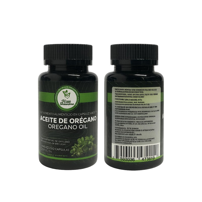 HIGH SUPREME Oregano Oil Capsules – 60 Capsules (500 mg