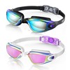 Aegend Swim Goggles, 2 Pack Swimming Goggles No Leaking Adult