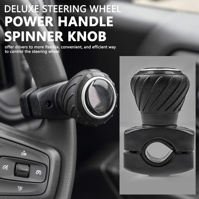 MAEZOE Steering Wheel Spinner Knob, Universal Steering Wheel Ball Knobs