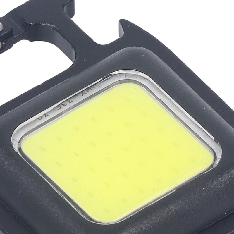 4 Set COB Keychain Work Light 1000lm 3 Modes Waterproof