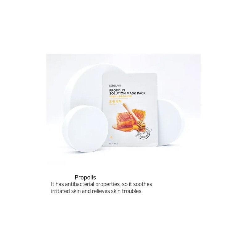 Mascarillas Coreana Nutriente De Jalea Real 1 Caja (10 Pz)