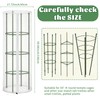 KLLOUZE 3PCS Garden Bird Netting for Tomato Cage with Zipper