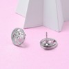 Fashion Sport Stud Earrings Stainless steel Silver Earrings Jewelry Gifts