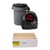 Trash Bags Black, 55-60 gallon - (150 Count) True 22