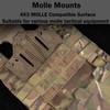 Wenyrich Mobile Phone Carrier Foldable Tactical Vest Plate Carrier Molle