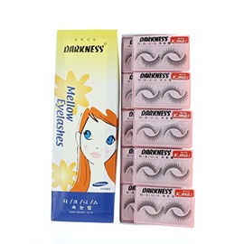 Darkness False Eyelashes K-MA 2, 10 Piece