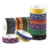 MOZUI Ramadan Washi Tape 12 Rolls Eid Mubarak Washi Tape