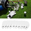 10PCS Korea Flag Number Golf Iron Covers Set Golf Iron