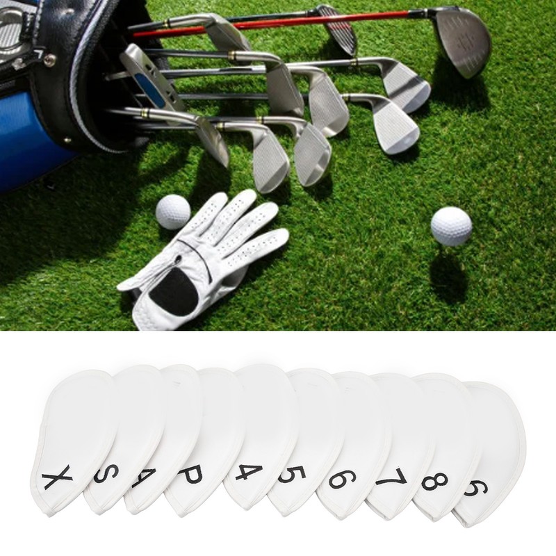 10PCS Korea Flag Number Golf Iron Covers Set Golf Iron