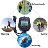 FCXJTU Digital Sports Stopwatch Timer 100 Rounds / Split Memory