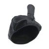 HZTWFC 6 Speed Black Car Gear Shift Knob Gaiter Boot