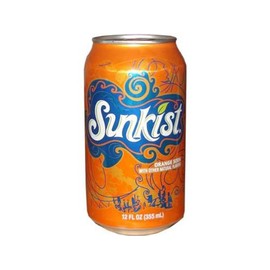 Sunkist Orange Soda, 12 oz Can (Pack of 24)
