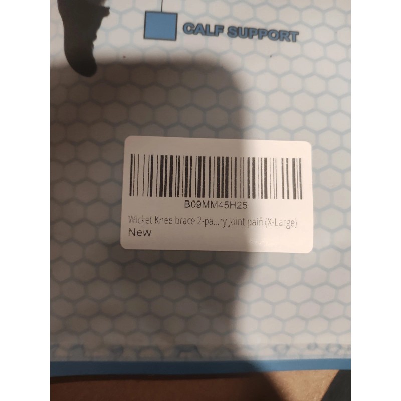 Wicket 2 Pack XL Knee Brace for Pain and Support-compre