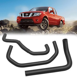Jaronx 3PCS Breather Hoses Compatible with Nissan Pathfinder 2005-2012, Frontier 2005-2019, Xterra 2005-2015, NV 2005-2020, 4.0L Engine PCV Blowby Hose Valve Hose 11823-EA20A, 11826-ZL80B, 11826-EA200