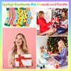 Guiqulai 8 Pairs Colorful Womens Funny Novelty Socks Cute Crew