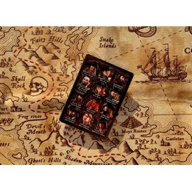 Jolly Roger Bicycle Playing Cards - Limited Edition Pirate-Themed Deck of Unique Black Playing Cards