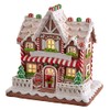 Kurt S. Adler 9-Inch Battery-Operated Light Up Two Floor Gingerbread